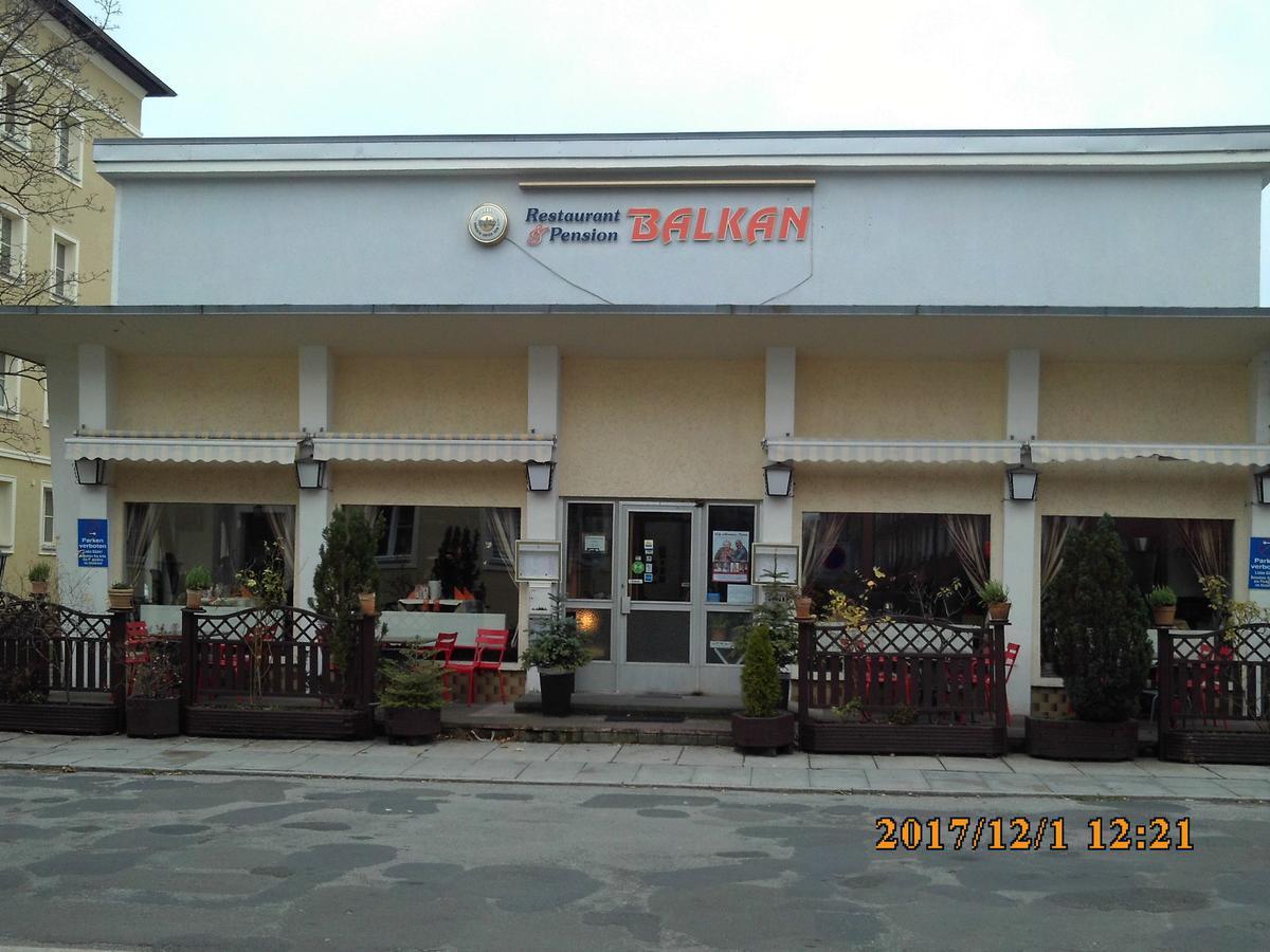Pension Balkan Eisenhüttenstadt Exterior foto